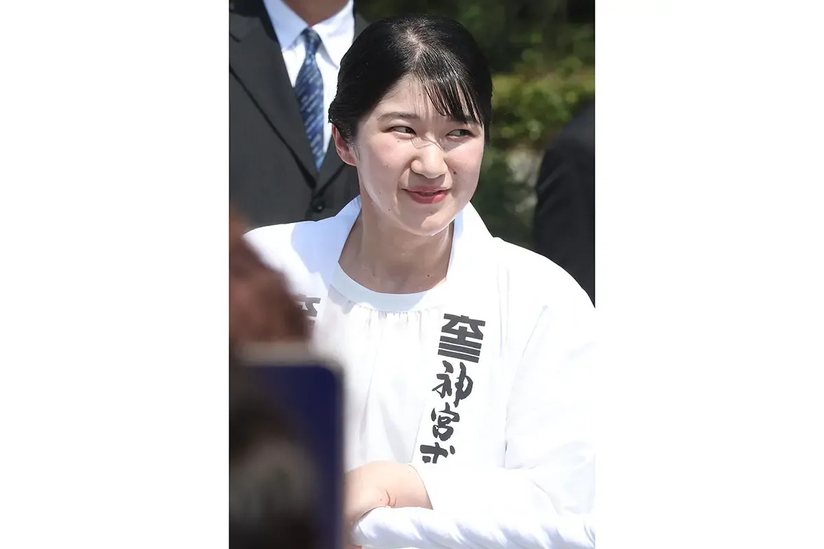 愛子さま、伊勢神宮「御木曳」で見せた“足元の変化”に地元民感激「本気度が伝わった」