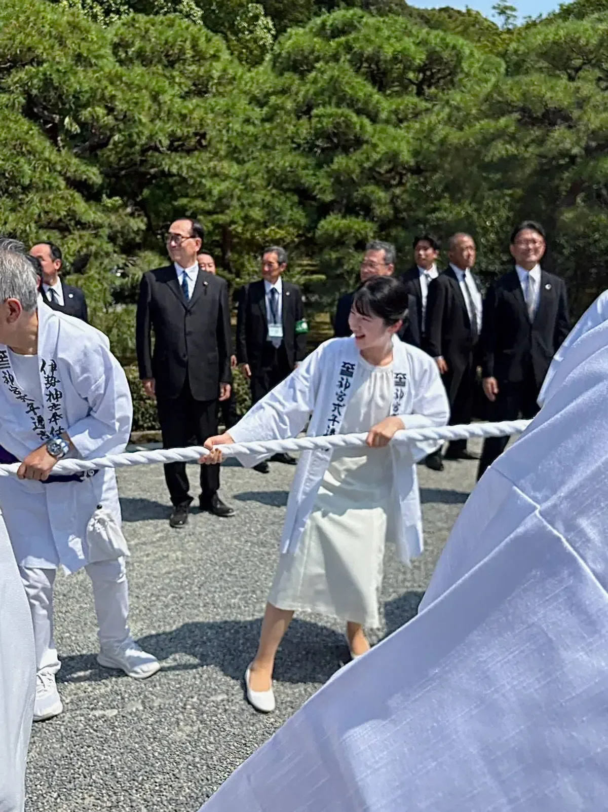 愛子さま、伊勢神宮「御木曳」で見せた“足元の変化”に地元民感激「本気度が伝わった」