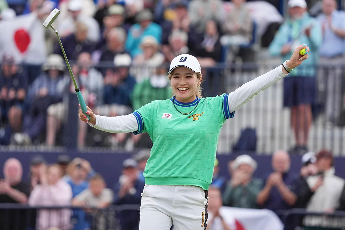 桑木志帆が全英女子オープン制覇！まつエク＆長ネイルのド派手ギャルが世界を驚かせた