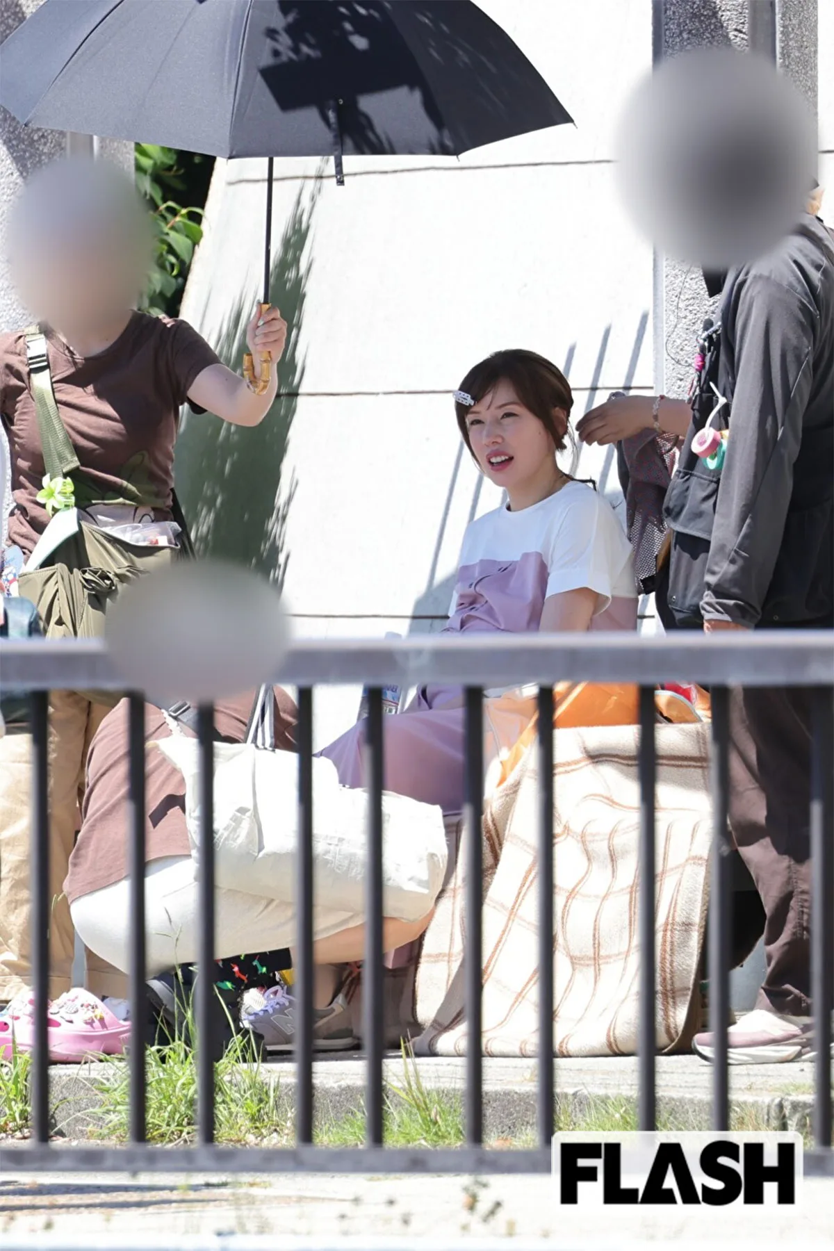 仲里依紗、妊婦姿で隅田川ロケ！フジ“ハラスメント騒動”後の現場で見せた姉御肌