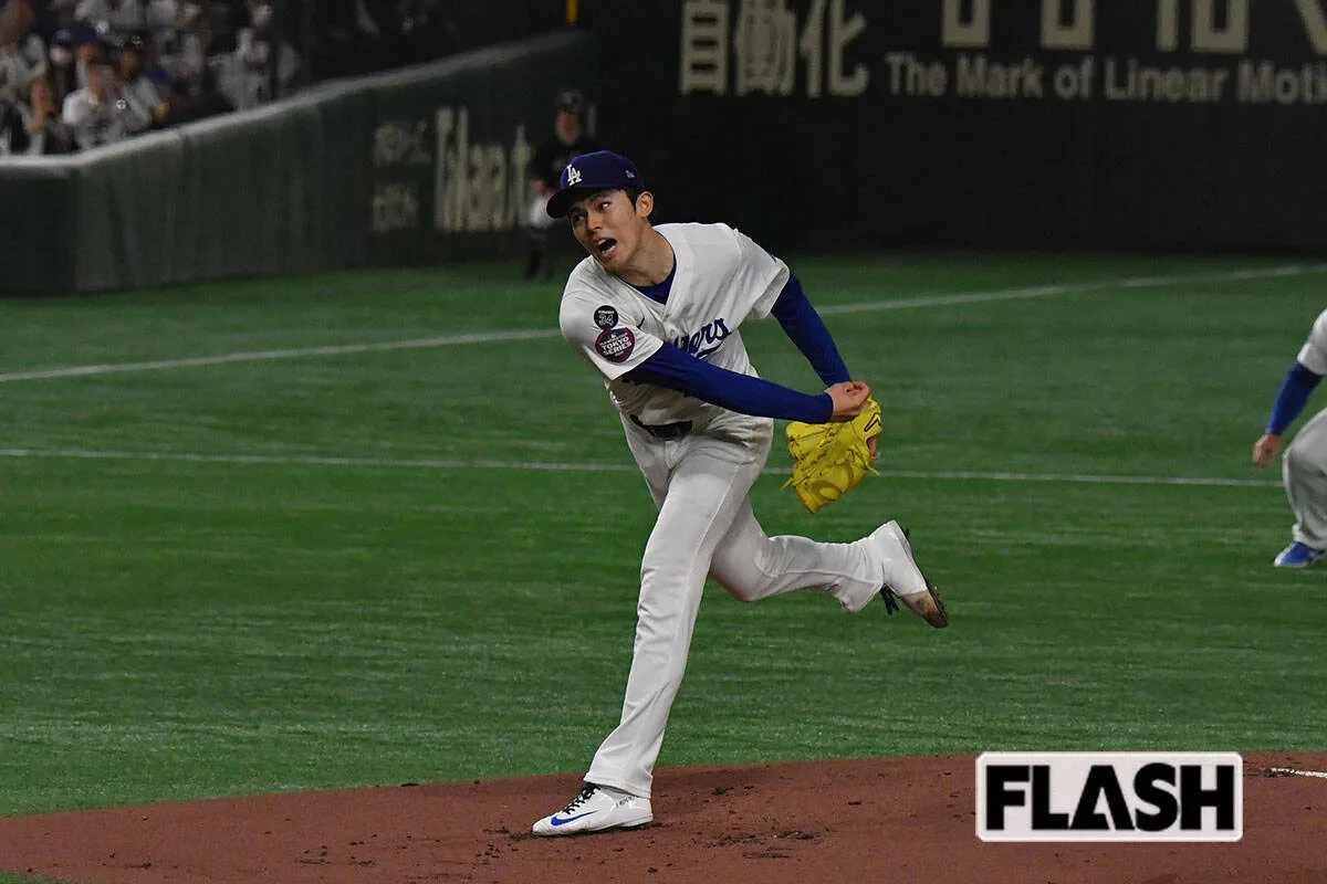 ドジャース、スクーバル獲得で佐々木朗希もローテ外し?ファンからは「応援したくない」の声